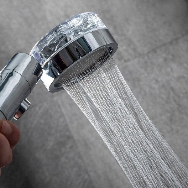 Wassersparender Turbodruck Duschkopf